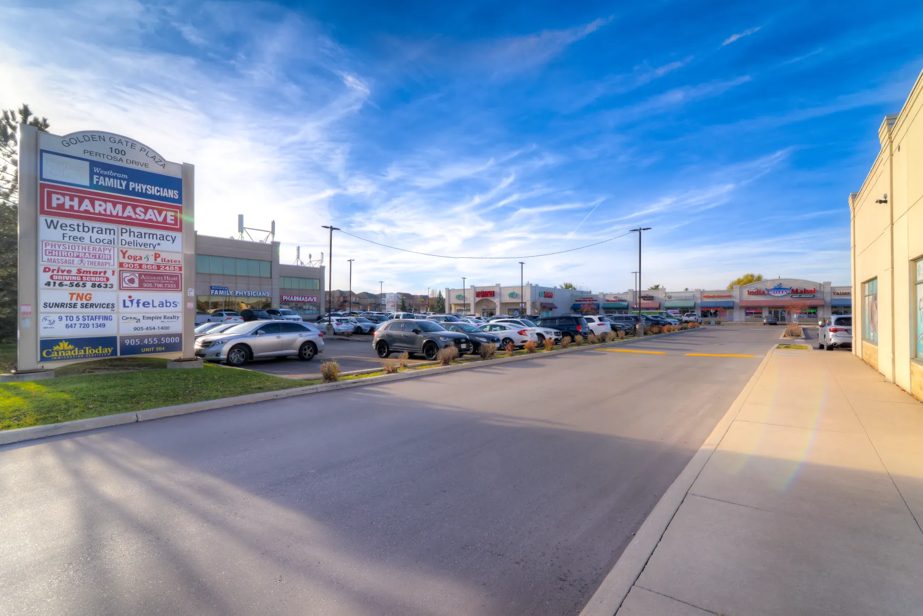 Golden Gate Group commercial plaza exterior